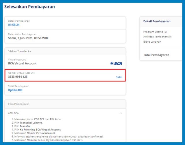 Cara Membuat Virtual Account BCA