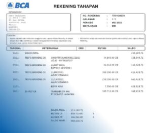 Cara Download Rekening Koran BCA Online